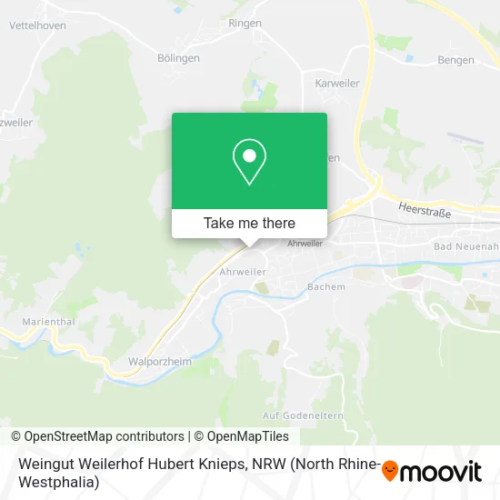 Карта Weingut Weilerhof Hubert Knieps