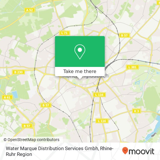 Water Marque Distribution Services Gmbh map