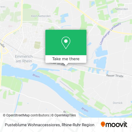 Pusteblume Wohnaccessiores map