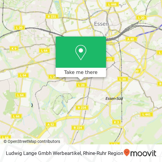 Ludwig Lange Gmbh Werbeartikel map