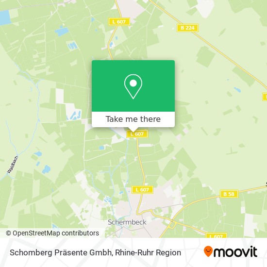 Schomberg Präsente Gmbh map