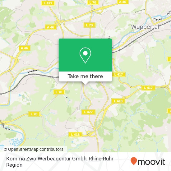 Komma Zwo Werbeagentur Gmbh map