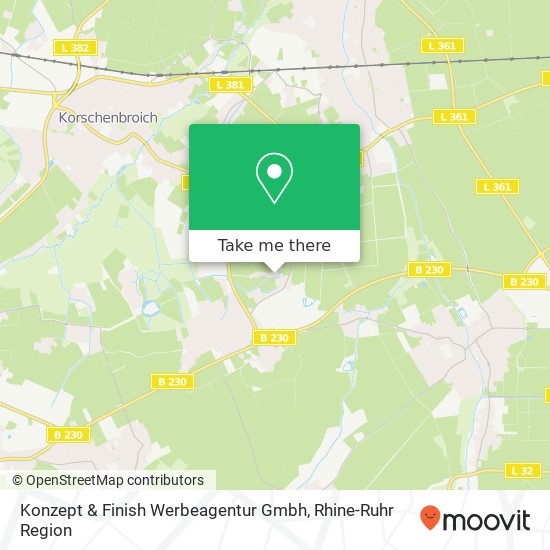 Konzept & Finish Werbeagentur Gmbh map