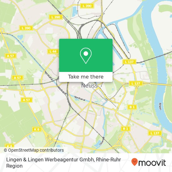Lingen & Lingen Werbeagentur Gmbh map