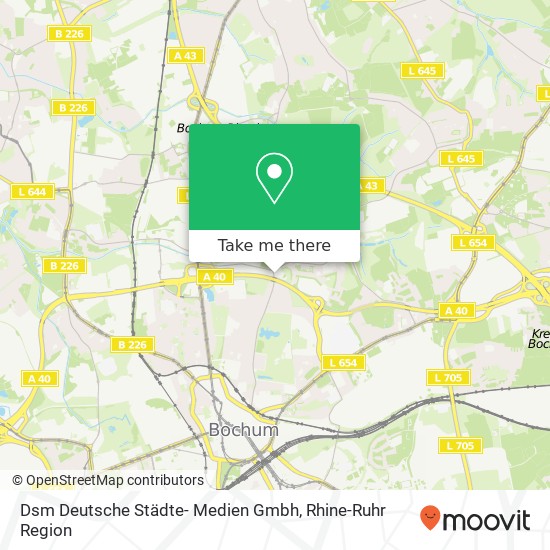 Dsm Deutsche Städte- Medien Gmbh map