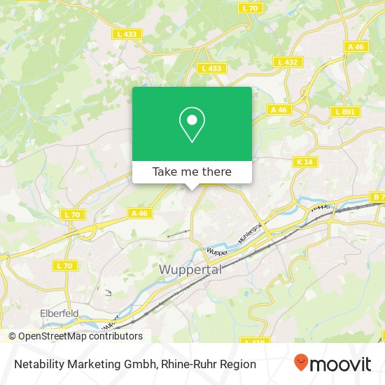 Netability Marketing Gmbh map