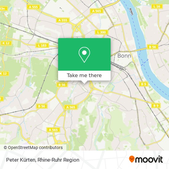Peter Kürten map