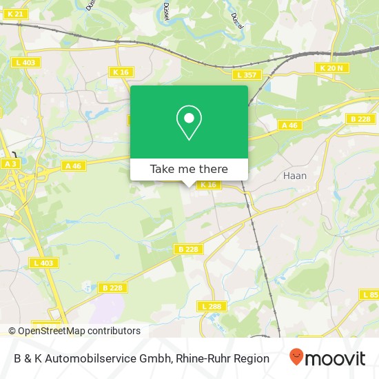 B & K Automobilservice Gmbh map