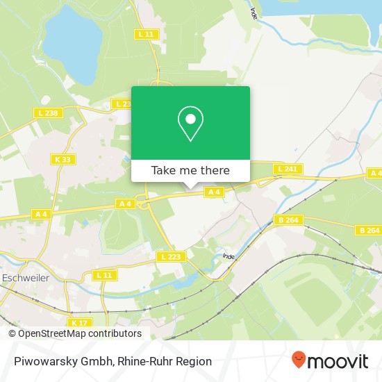 Piwowarsky Gmbh map