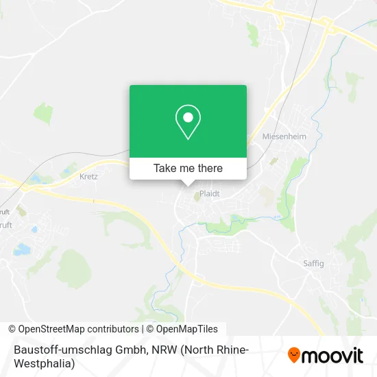 Baustoff-umschlag Gmbh map