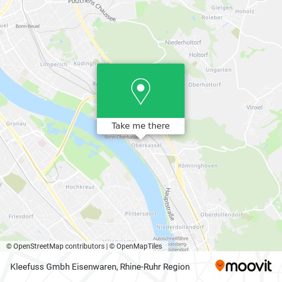 Kleefuss Gmbh Eisenwaren map