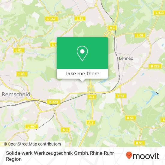 Solida-werk Werkzeugtechnik Gmbh map