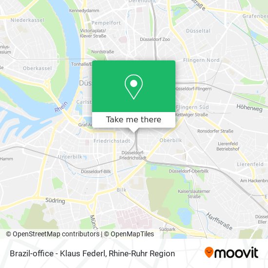 Brazil-office - Klaus Federl map