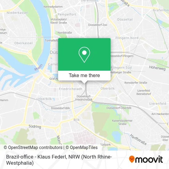 Brazil-office - Klaus Federl map