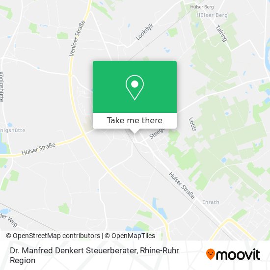Dr. Manfred Denkert Steuerberater map