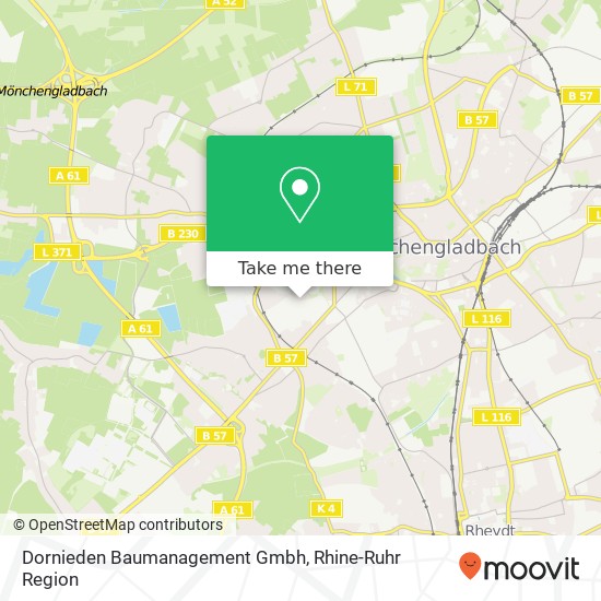Dornieden Baumanagement Gmbh map