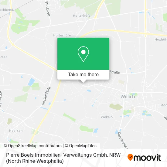 Pierre Boels Immobilien- Verwaltungs Gmbh map