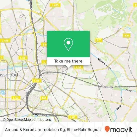 Amand & Kerbitz Immobilien Kg map