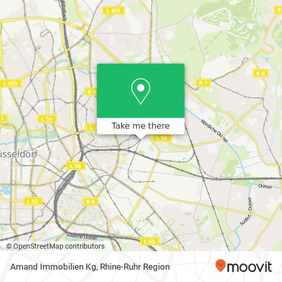 Amand Immobilien Kg map