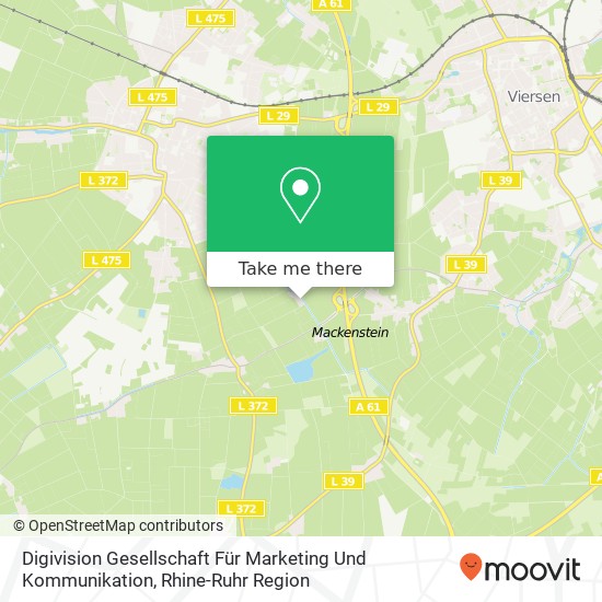 Digivision Gesellschaft Für Marketing Und Kommunikation map