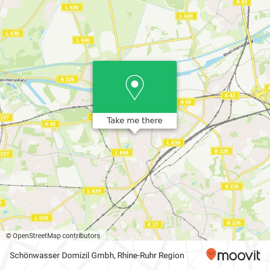 Schönwasser Domizil Gmbh map