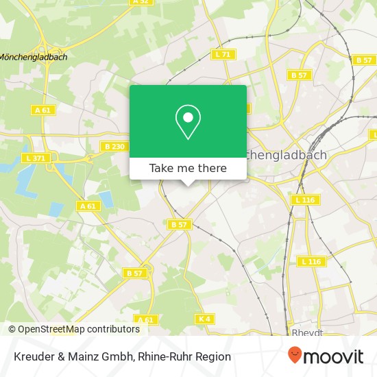 Kreuder & Mainz Gmbh map