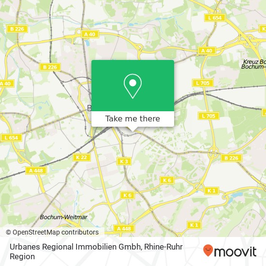 Urbanes Regional Immobilien Gmbh map