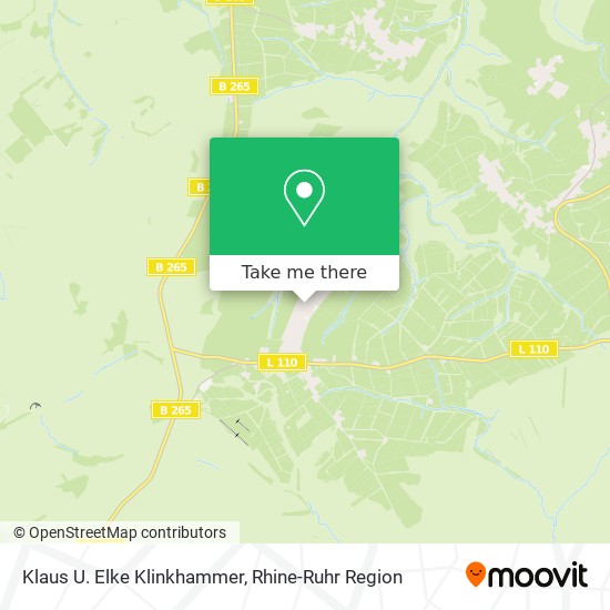 Klaus U. Elke Klinkhammer map