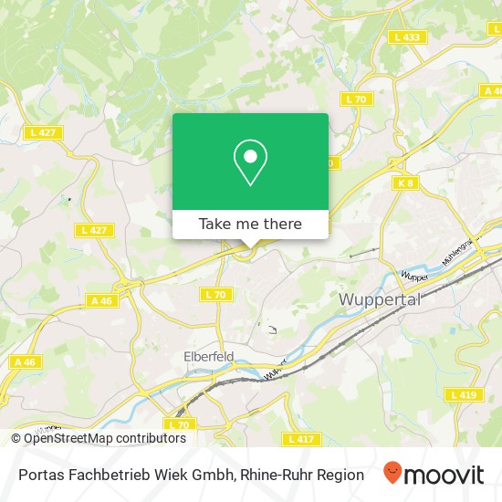 Portas Fachbetrieb Wiek Gmbh map