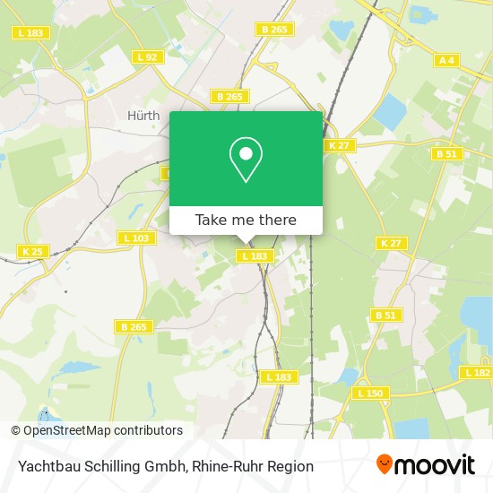 Карта Yachtbau Schilling Gmbh