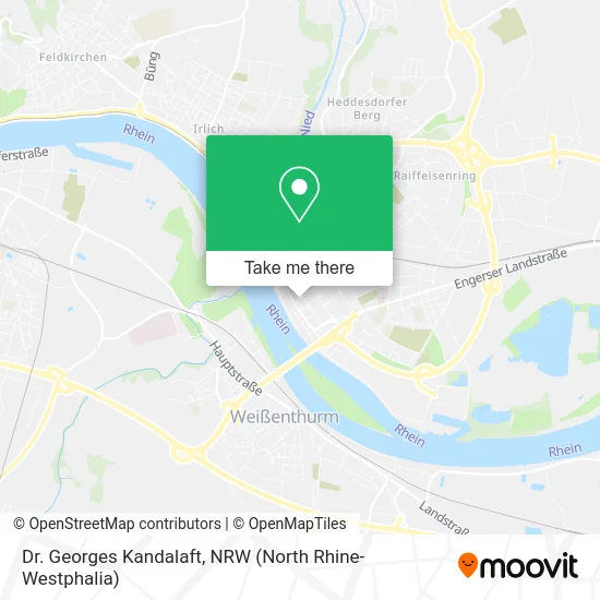 Dr. Georges Kandalaft map