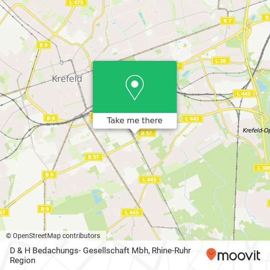 D & H Bedachungs- Gesellschaft Mbh map