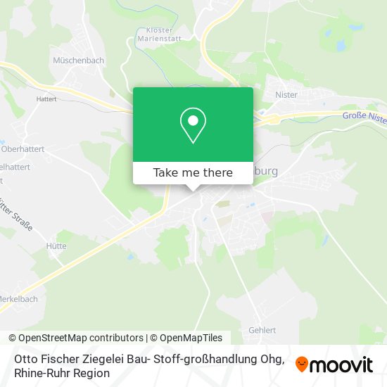 Otto Fischer Ziegelei Bau- Stoff-großhandlung Ohg map
