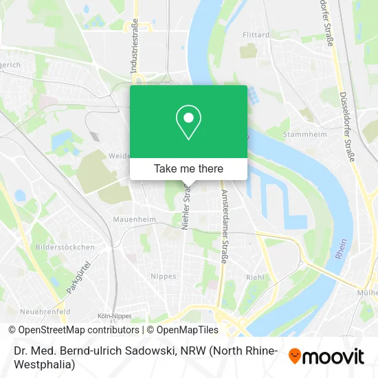 Dr. Med. Bernd-ulrich Sadowski map