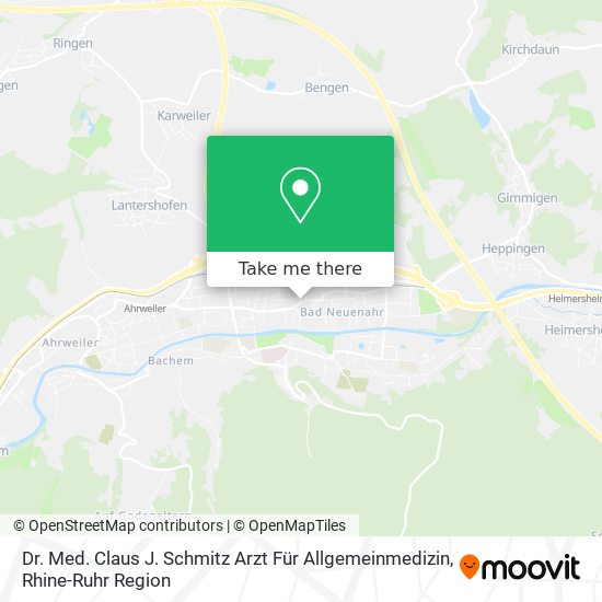 Dr. Med. Claus J. Schmitz Arzt Für Allgemeinmedizin map