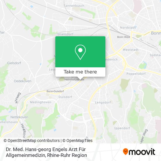 Dr. Med. Hans-georg Engels Arzt Für Allgemeinmedizin map