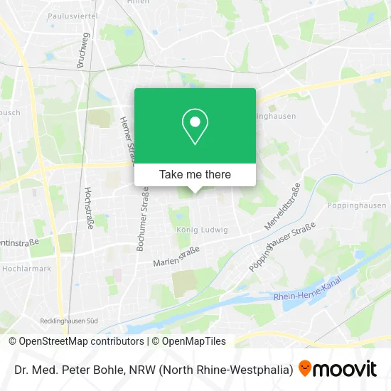 Карта Dr. Med. Peter Bohle