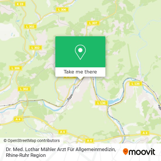 Dr. Med. Lothar Mähler Arzt Für Allgemeinmedizin map