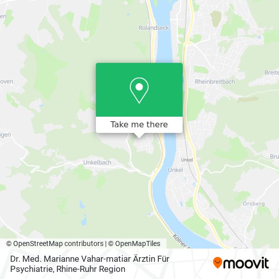Dr. Med. Marianne Vahar-matiar Ärztin Für Psychiatrie map