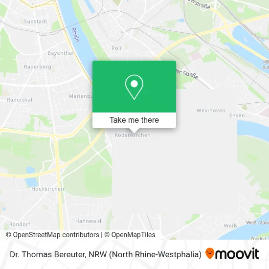 Dr. Thomas Bereuter map