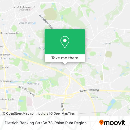 Dietrich-Benking-Straße 78 map