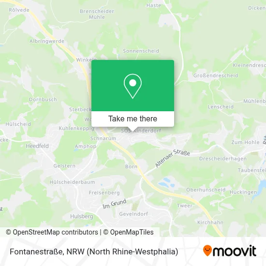 Fontanestraße map