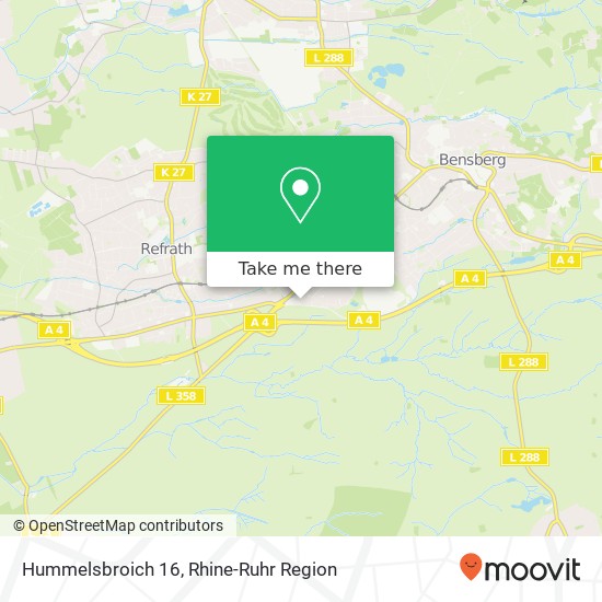 Hummelsbroich 16 map