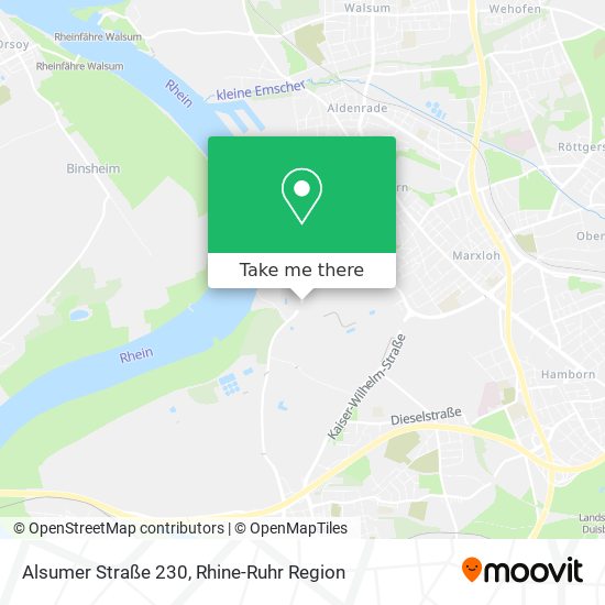 Alsumer Straße 230 map
