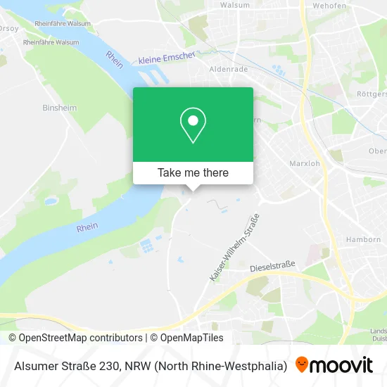 Alsumer Straße 230 map
