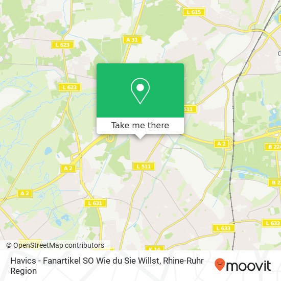 Havics - Fanartikel SO Wie du Sie Willst map