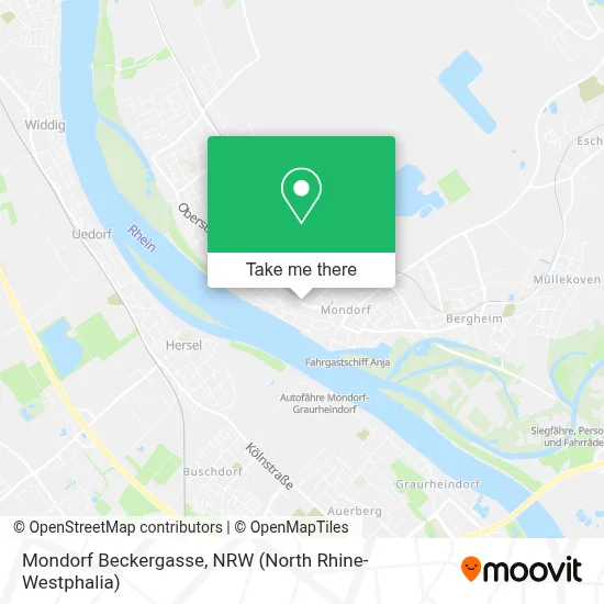 Mondorf Beckergasse map