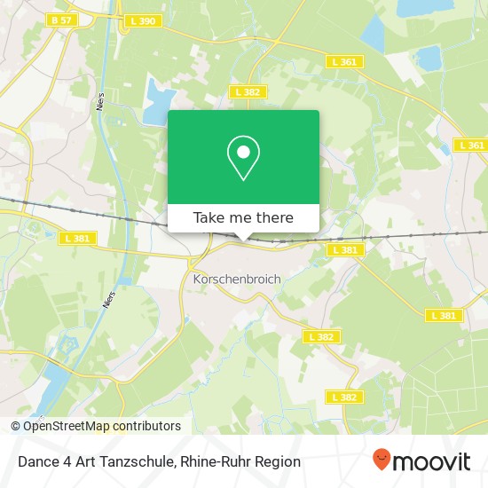 Dance 4 Art Tanzschule map