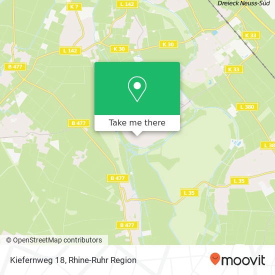 Kiefernweg 18 map