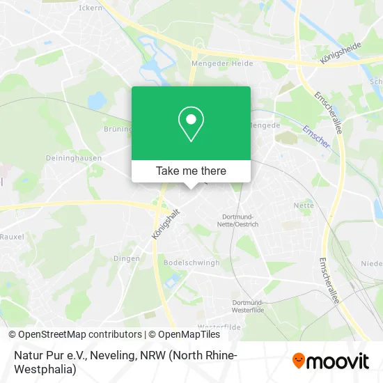 Карта Natur Pur e.V., Neveling